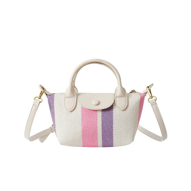Small Square Handbag, Trendy Design, Versatile for Single - Shoulder & Crossbody Carry