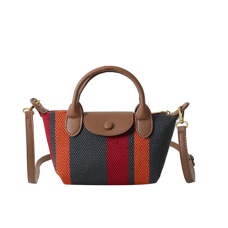 Small Square Handbag, Trendy Design, Versatile for Single - Shoulder & Crossbody Carry