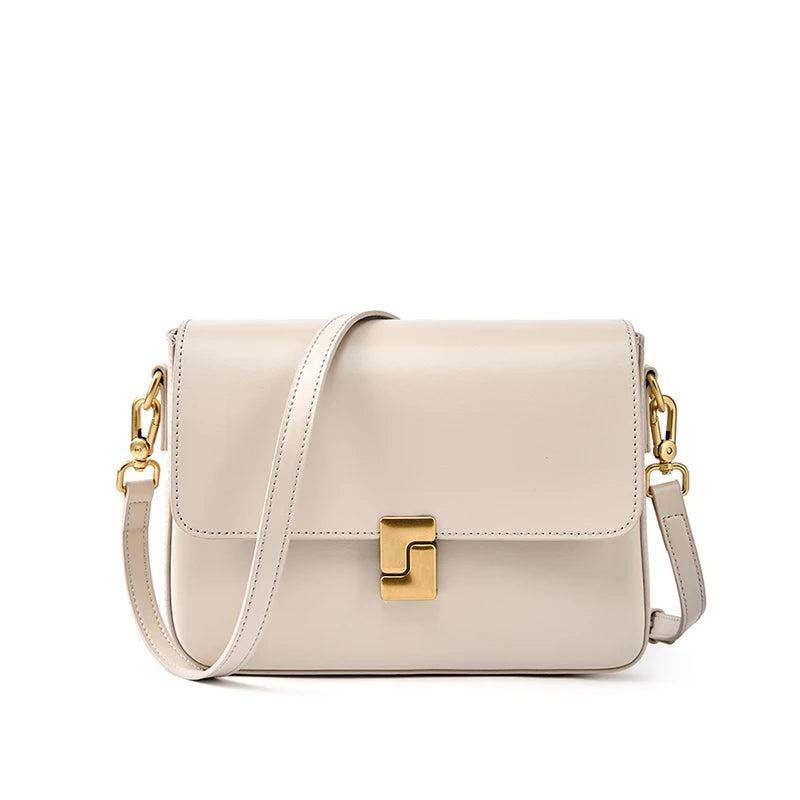 Leather Women's Shoulder Bag High Quality Luxury Designer Crossbody Bags Fashion Cowhide Female Handbags