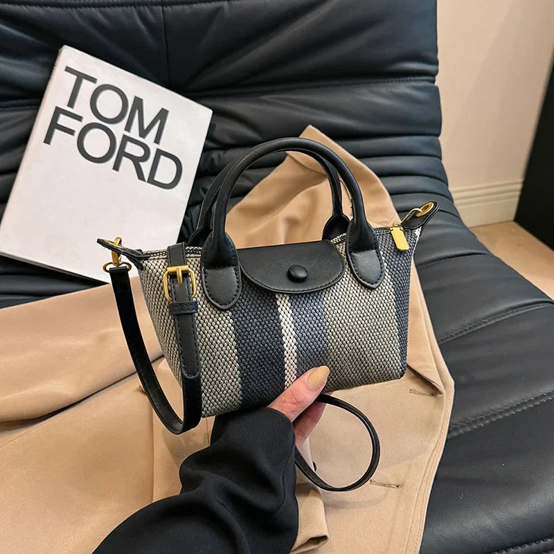 Small Square Handbag, Trendy Design, Versatile for Single - Shoulder & Crossbody Carry