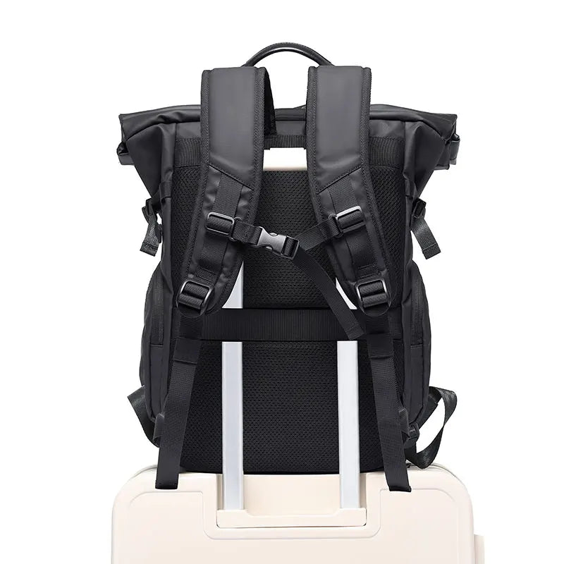 Fashion Men's Backpack Outdoor Waterproof Travel Backpacks Men 15.6 In Laptop Bag High Quality Expandable Multifunction Backpack