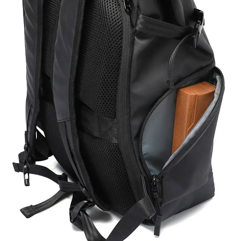 Fashion Men's Backpack Outdoor Waterproof Travel Backpacks Men 15.6 In Laptop Bag High Quality Expandable Multifunction Backpack