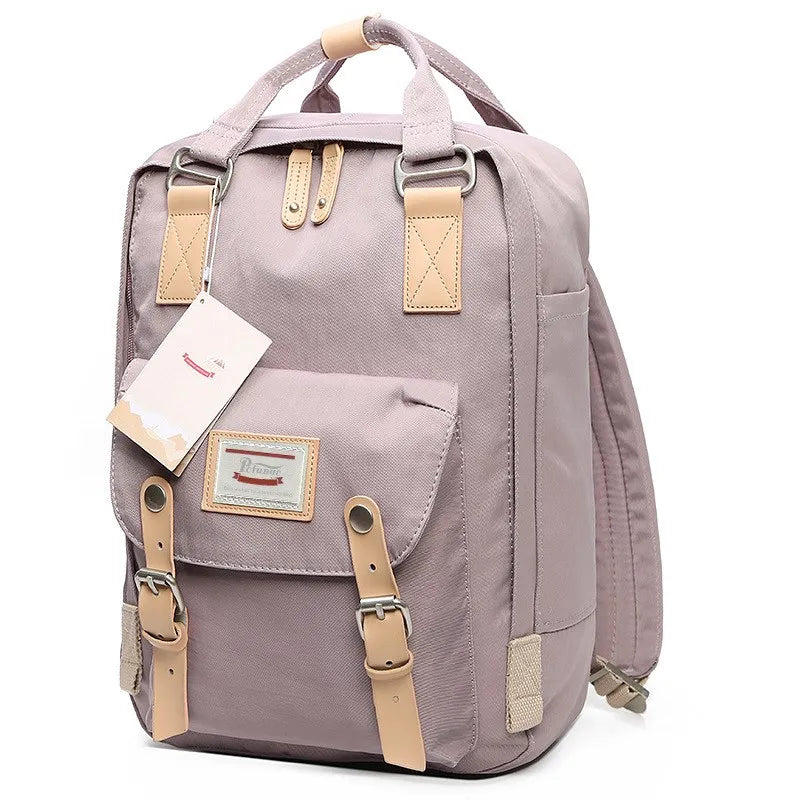 Fashion Women Backpack Large Capacity Waterproof Rucksack For Girls Boys 14 Inch Laptop Back Pack for College School Work