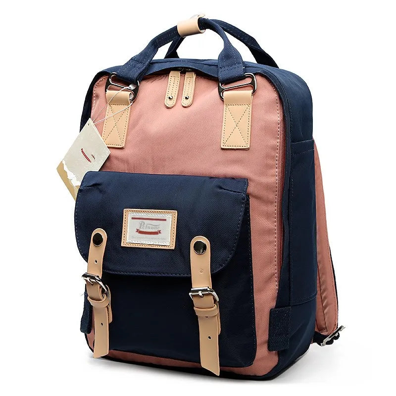 Fashion Women Backpack Large Capacity Waterproof Rucksack For Girls Boys 14 Inch Laptop Back Pack for College School Work