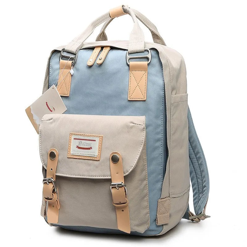 Fashion Women Backpack Large Capacity Waterproof Rucksack For Girls Boys 14 Inch Laptop Back Pack for College School Work