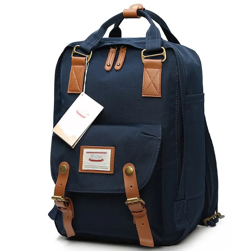 Fashion Women Backpack Large Capacity Waterproof Rucksack For Girls Boys 14 Inch Laptop Back Pack for College School Work