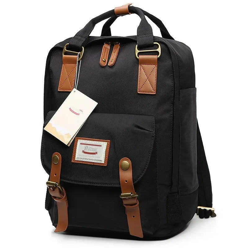 Fashion Women Backpack Large Capacity Waterproof Rucksack For Girls Boys 14 Inch Laptop Back Pack for College School Work