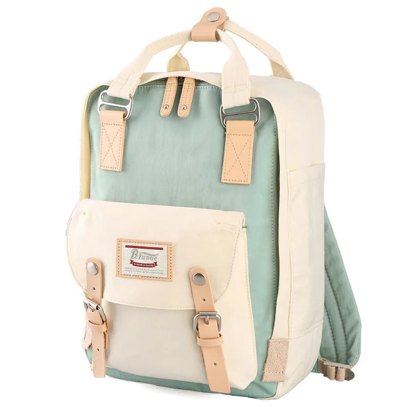 Fashion Women Backpack Large Capacity Waterproof Rucksack For Girls Boys 14 Inch Laptop Back Pack for College School Work