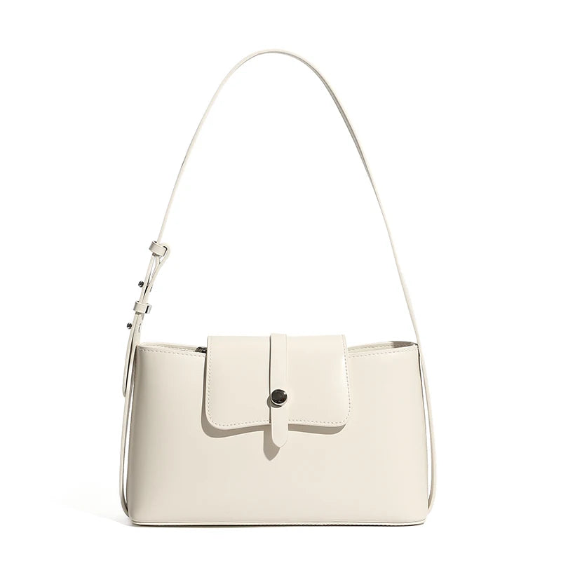 New Women's Bag Luxury Designer Split Leather Women Shoulder Bag High Quality Cowhide Crossbody Bags French Vintage Handbag