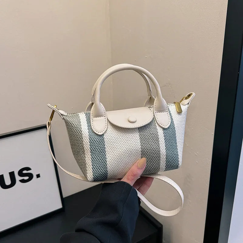 Small Square Handbag, Trendy Design, Versatile for Single - Shoulder & Crossbody Carry