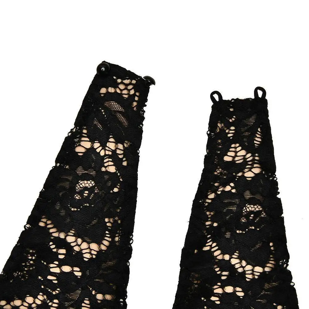 Women Maxi Dress Black Deep V-neck Ruched Autumn Skinny Elegant Party Evening Dress