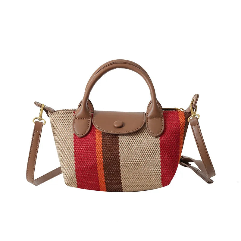 Small Square Handbag, Trendy Design, Versatile for Single - Shoulder & Crossbody Carry