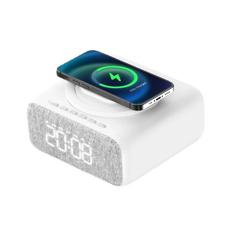 Wireless Bluetooth 5.0 Speaker Multi-functional Mobile Phone Wireless Charging Creative Swan Night Light Bluetooth Audio Player