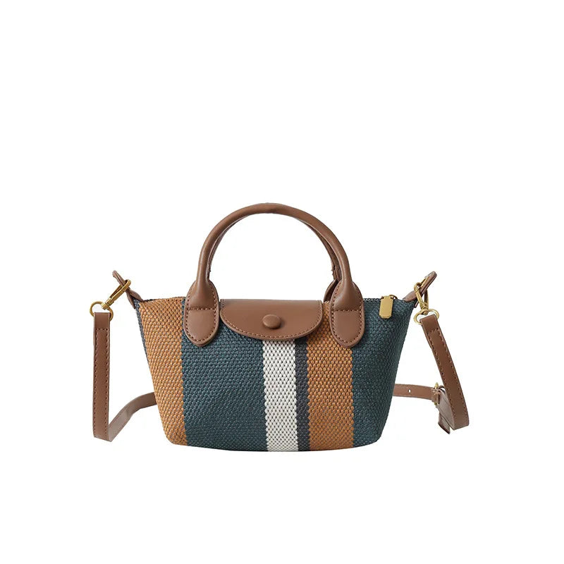 Small Square Handbag, Trendy Design, Versatile for Single - Shoulder & Crossbody Carry