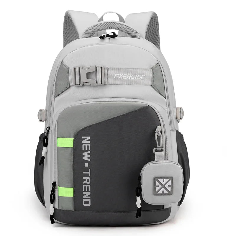 Fashion Women's Backpack New Nylon Waterproof Students School Bag Men Travel Backpacks Large Capacity School Backpack 9116