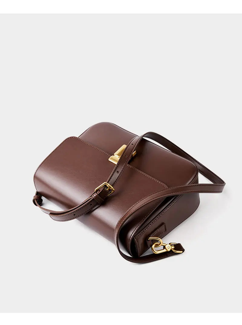 Leather Women's Shoulder Bag High Quality Luxury Designer Crossbody Bags Fashion Cowhide Female Handbags